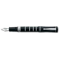 Picture of Delta Evolution Darwin Limited Edition Fountain Pen Black And Sterling Silver Medium Nib