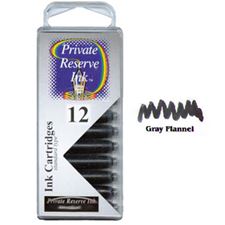 Picture of Private Reserve Ink Cartridge Gray Flannel 12 Pack
