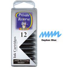 Picture of Private Reserve Ink Cartridge Daphne Blue 12 Pack