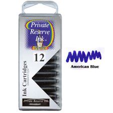 Picture of Private Reserve Ink Cartridge American Blue 12 Pack