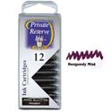 Picture of Private Reserve Ink Cartridge Burgundy Mist 12 Pack
