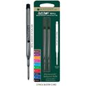 Picture of Monteverde Soft Roll Ballpoint Refill to Fit Sheaffer Pens Medium Blue-Black Pack of 6