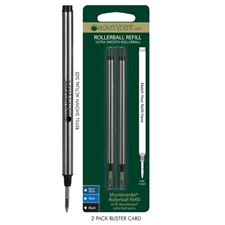 Picture of Monteverde Rollerball Refill to Fit Montblanc Rollerball Pens Fine Blue Pack of 6