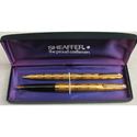 Picture of Sheaffer 921 Gold Plated Fountain Pen & Ball Pen Set