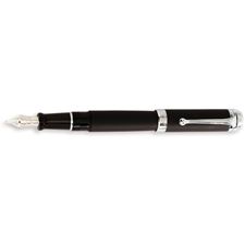 Picture of Aurora Talentum Rubber Black Rubberized Soft Touch Fountain Pen