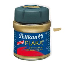 Picture of Pelikan Plaka Paint 50 ml #61 Pale Gold Pack of 6