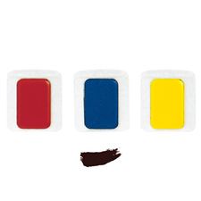 Picture of Pelikan Watercolor Paint Replacement Pan 725D #194 Van Dyke Brown Pack of 5