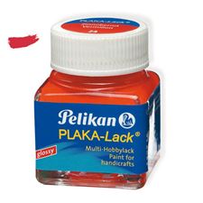 Picture of Pelikan Plaka Glazing 18ml #23 Signal Red Pack of 6