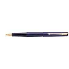 Picture of Parker 15 Lacquer Blue Fountain Pen Fine Nib