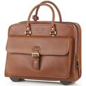 Picture of Aston Leather Wheeled Briefcase for Men