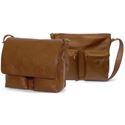 Picture of Aston Leather Large Tan Shoulder Bag