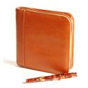 Picture of Aston Leather Leather Pen Case for 6 Pens Tan