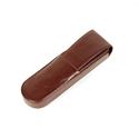Picture of Aston Leather Pen Box for Two Pens Brown