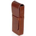 Picture of Aston Leather 2 Pen Box Brown