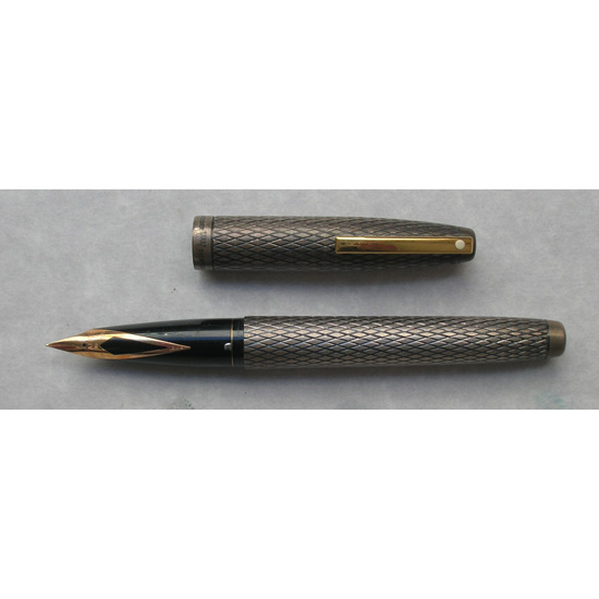 Vintage Sheaffer Fineline 0.9mm Mech Pencil Black & White Barrel 