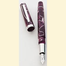 Picture of Omas Bologna la Magica (Purple) Fountain Pen Fine Nib