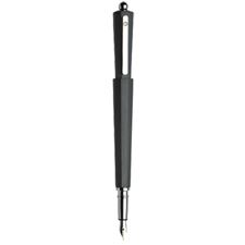 Picture of Guiliano Mazzuoli Mokina Fountain Pen Anthracite Aluminum - Medium