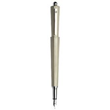 Picture of Guiliano Mazzuoli Mokina Fountain Pen Pearl Aluminum - Medium