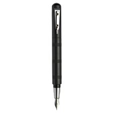 Picture of Guiliano Mazzuoli Officina Mini Micrometer Fountain Pen Matte Black Medium