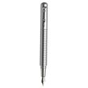 Picture of Guiliano Mazzuoli Officina Mini Thread Fountain Pen Brushed Chrome Medium