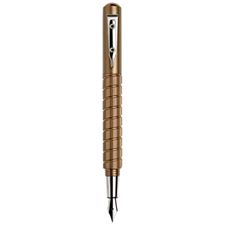 Picture of Guiliano Mazzuoli Officina Mini End Mill Fountain Pen Bronze Medium