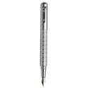 Picture of Guiliano Mazzuoli Officina Mini End Mill Fountain Pen Brushed Chrome Medium