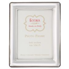 Picture of Eccolo Sterling Silver Frame Beading on Inside Edge 8 x 10