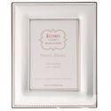 Picture of Eccolo Sterling Silver Frame Smooth with Beading 4 x 6