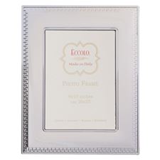 Picture of Eccolo Sterling Silver Frame Greek Key 8 x 10