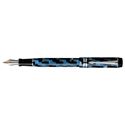 Picture of Parker Duofold Centennial Checks Blue Fountain Pen Medium Nib