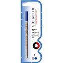 Picture of Sheaffer Slim Blue Roller Ball Refill Blistercard