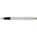 Picture of Sheaffer Prelude Brushed Chrome Plate Nickel Trim Fountain Pen Broad Nib