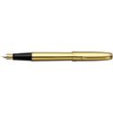 Picture of Sheaffer Prelude Fluted 22K Gold Plate 22K Gold Plate Trim Fountain Pen Broad Nib