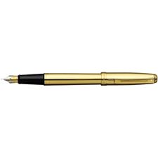 Picture of Sheaffer Prelude Fluted 22K Gold Plate 22K Gold Plate Trim Fountain Pen Broad Nib