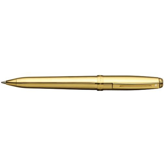 368-1 Brand New in Gift Box Sheaffer Prelude Rollerball Pen Fluted 22K Gold 