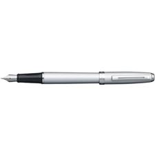 Picture of Sheaffer Prelude Silver Shimmer Nickle Plate Trim Fountain Pen Medium Nib