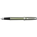 Picture of Sheaffer Prelude Incandescent Green Nickle Plate Trim Fountain Pen Medium Nib