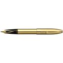 Picture of Sheaffer Legacy Heritage Brushed 22K Gold Plate 22K Gold Trim Fountain Pen Medium Nib