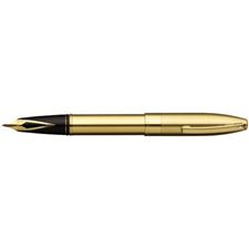Picture of Sheaffer Legacy Heritage Brushed 22K Gold Plate 22K Gold Trim Fountain Pen Fine Nib