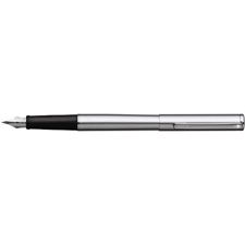 Picture of Sheaffer Agio Brushed Chrome Plate Nickel Plate Trim Fountain Pen Fine Nib