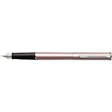 Picture of Sheaffer Agio Frosted Pink Nickel Plate Trim Fountain Pen Fine Nib