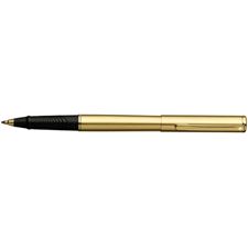 Picture of Sheaffer Agio Angle Brushed 22K Gold Plate 22K Gold Plate Trim Rollerball Pen Slim