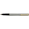Picture of Sheaffer Agio Brushed Chrome Plate 22K Gold Plate Trim Rollerball Pen Slim