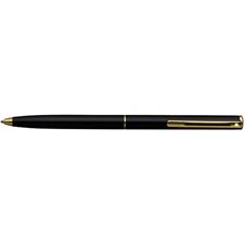 Picture of Sheaffer Agio Black Lacquer 22K Gold Plate Trim Ballpoint Pen