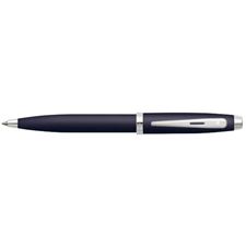 Picture of Sheaffer 100 Matte Blue Nickel Plate Trim Ballpoint Pen