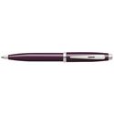 Picture of Sheaffer 100 Glossy Plum Nickel Plate Trim Ballpoint Pen and Pencil Set