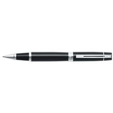 Picture of Sheaffer 300 Glossy Black Chrome Plate Trim Rollerball Pen Slim