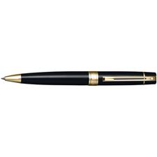 Picture of Sheaffer 300 Glossy Black Barrel Gold Tone Trim Ballpoint Pen