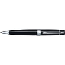 Picture of Sheaffer 300 Glossy Black Chrome Plate Trim Ballpoint Pen