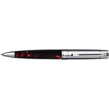 Picture of Sheaffer 300 Iridescent Red Barrel Chrome Plate Trim Ballpoint Pen Pencil Set